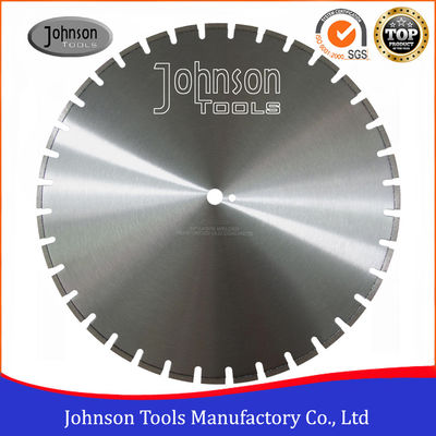 600mm Laser Diamond Wall Saw Blades , Reinforced Concrete Cutting Saw Blade