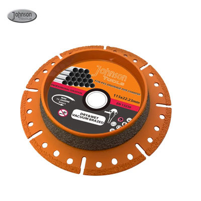 Vacuum Brazed Diamond Blade for Pipe 115mm Diamond blade Pro Pipe Cutter